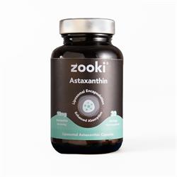 Zooki Liposomal Astaxanthin 10mg 30 Capsules. 30 Day Supply