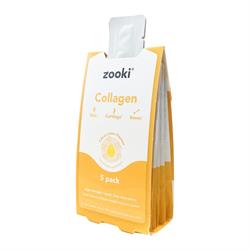 YourZooki Zooki Marine Collagen 5000mg Citrus Lime - 5x15ml Liquid Sachets