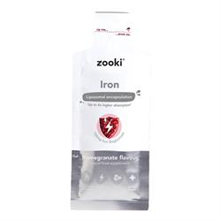 YourZooki Zooki Liposomal Iron 100mg Pomegranate 1x10ml Sachet