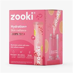 Zooki Electrolytes+ Skin Radiance Pomegranate 30 Sachets