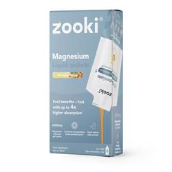 Zooki Liposomal Magnesium Bisglycinate 2000mg Pineapple 5 Sachets Box