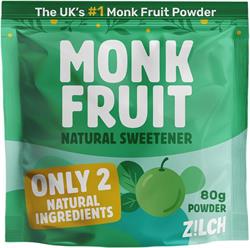 Zilch Zilch Monk Fruit Sweetener 100g made without erythritol