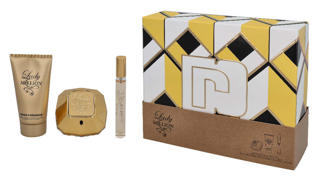 Paco Rabanne Lady Million Giftset 135 ml