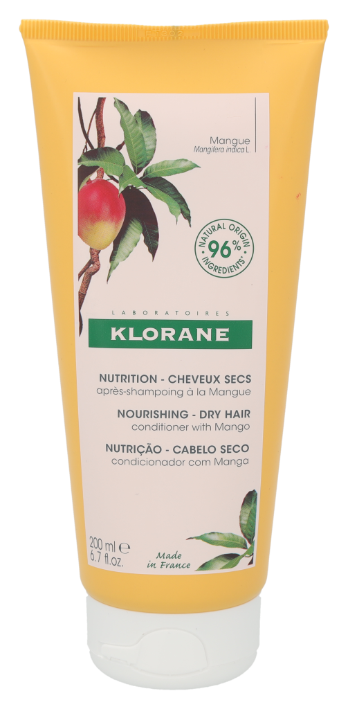 Klorane nærende balsam med mangosmør 200 ml