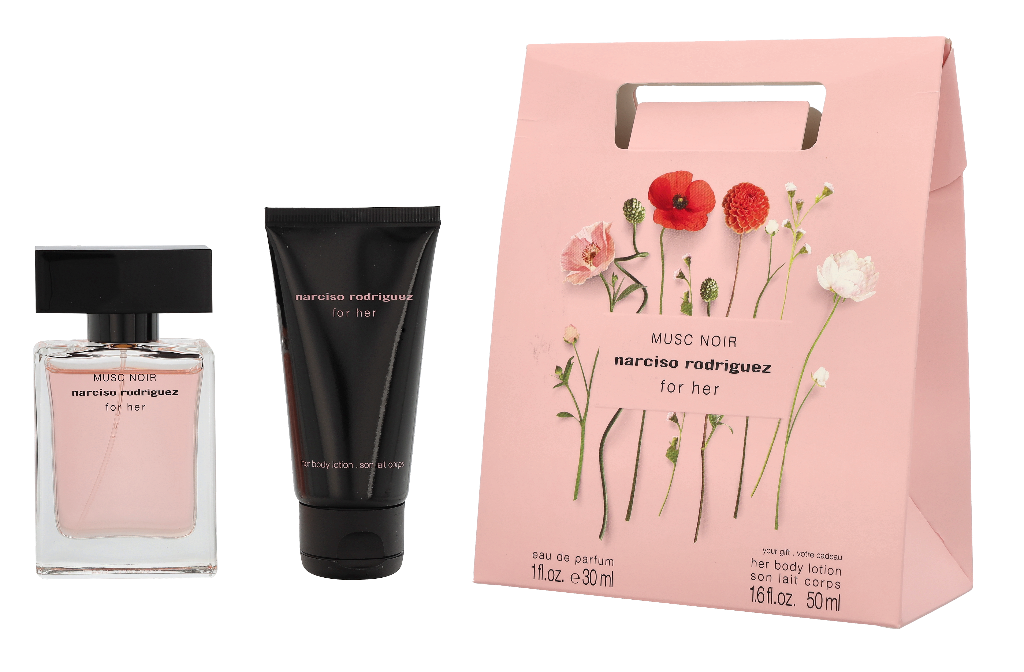 Narciso Rodriguez Musc Noir til hendes gavesæt 80 ml