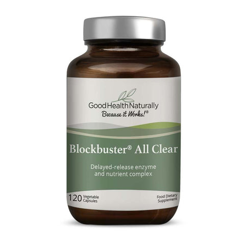 Good Health Naturally Blockbuster® All Clear (phthalate free) Delayed Release, 120 Caps