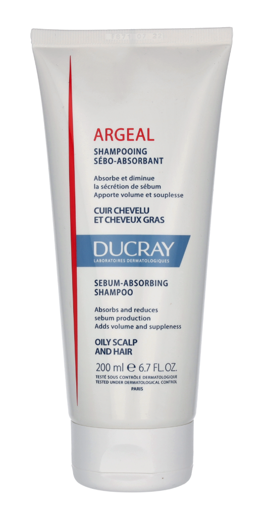 Ducray Argeal Serum-absorberende shampoo 200 ml