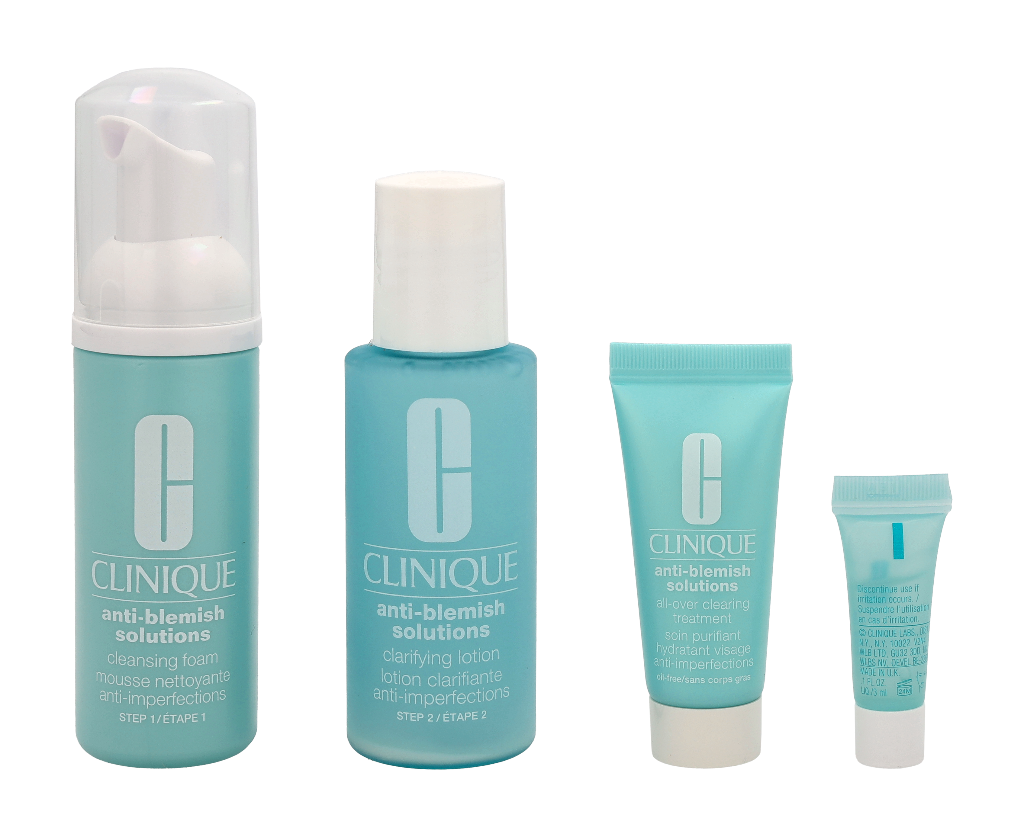 Clinique Set Sistema 3 Pasos Solución Anti-imperfecciones 128 ml