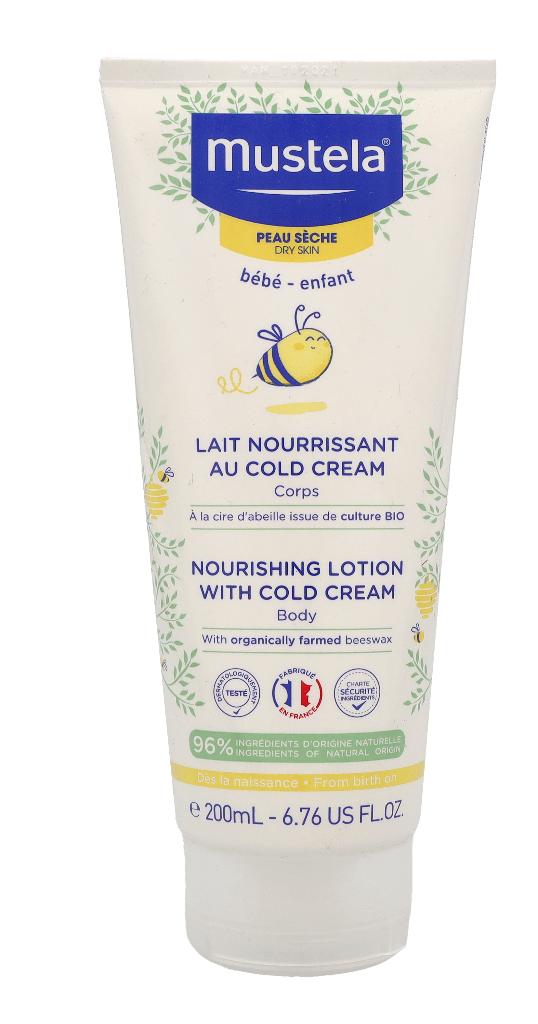 Mustela Loción Nutritiva Piel Seca Crema Fría Corporal 200 ml