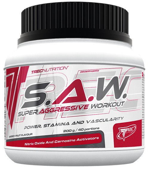 Trec Nutrition, S.A.W. Powder, Blackcurrant Lemon - 200g