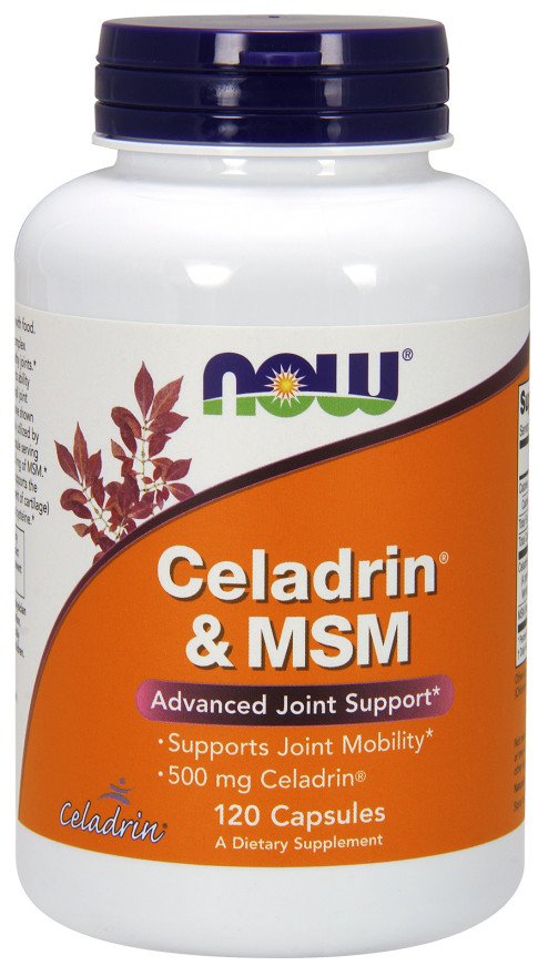 NOW Foods, Celadrin & MSM, 500mg - 120 caps