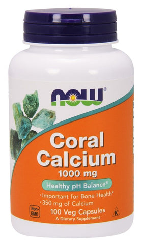 NOW Foods, Coral Calcium, 1000mg - 100 vcaps