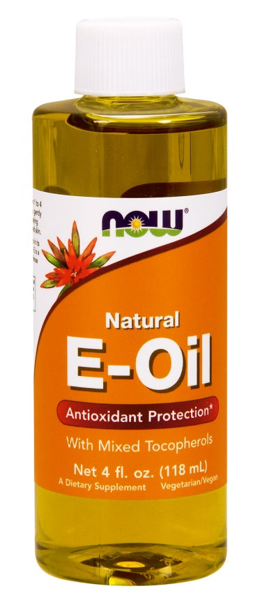 NOW Foods, Vitamin E Natural Liquid - 118 ml.