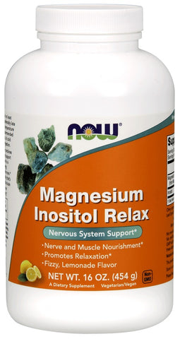 NOW Foods, Magnesium Inositol Relax Powder - 454g