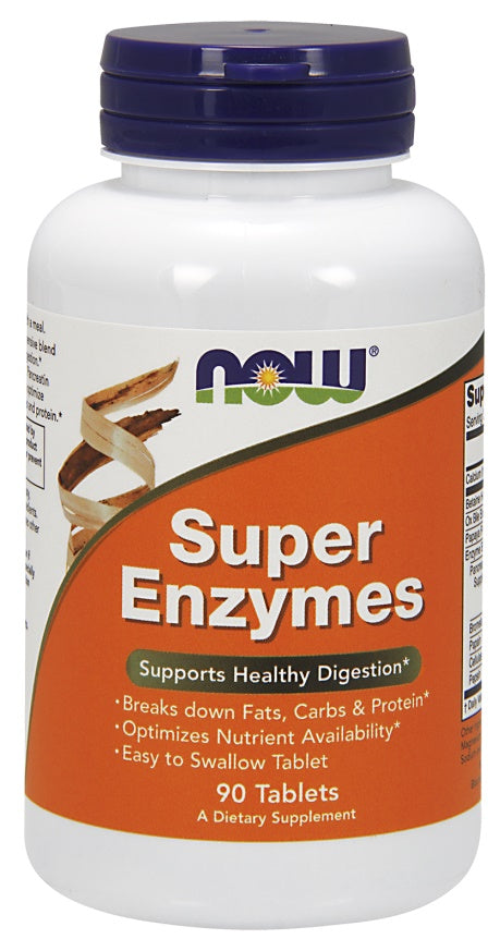 NOW Foods, Super Enzymes - 90 tabs