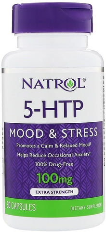 Natrol, 5-HTP, 100mg - 30 caps