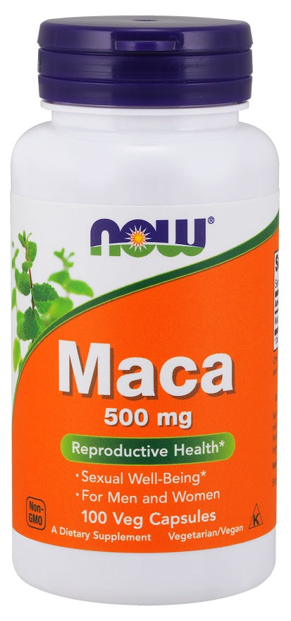 NOW Foods, Maca, 500mg - 100 vcaps