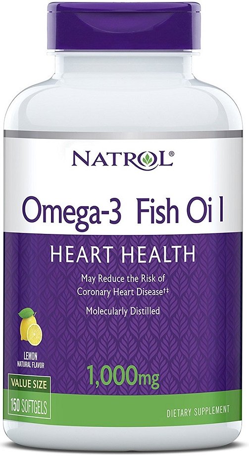 Natrol, Omega-3 Fish Oil, 1000mg - 150 softgels
