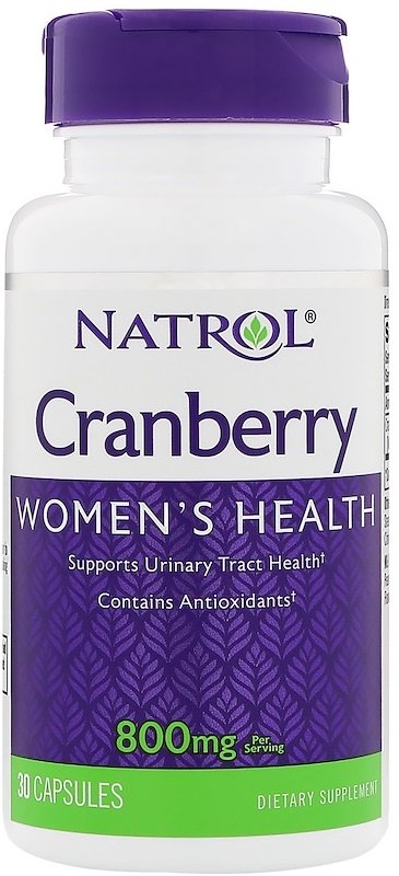 Natrol, Cranberry, 800mg - 30 caps