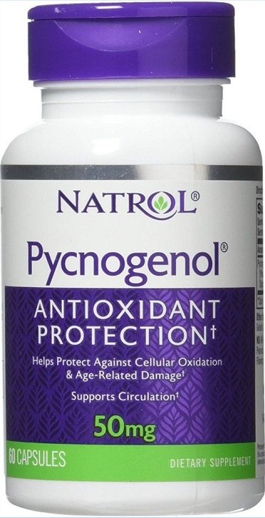 Natrol, Pycnogenol, 50mg - 60 caps