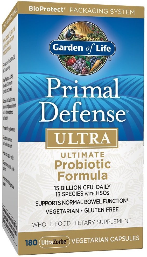 Garden of Life, Primal Defense Ultra - 180 vcaps