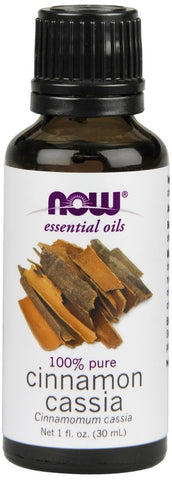 NOW Foods, Essential Oil, Cinnamon Cassia Oil - 30 ml.