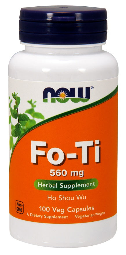 NOW Foods, Fo-Ti, 560mg - 100 vcaps