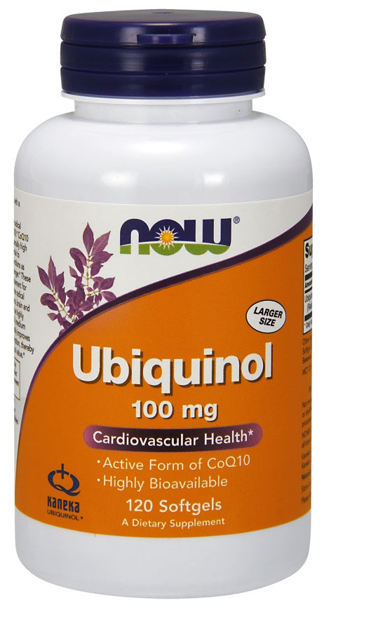 NOW Foods, Ubiquinol, 100mg - 120 softgels