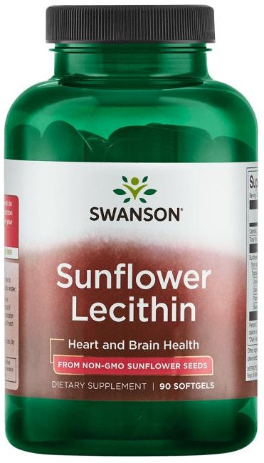 Swanson, Sunflower Lecithin - 90 softgels