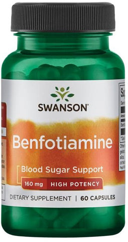 Swanson, Benfotiamine, 160mg - 60 caps