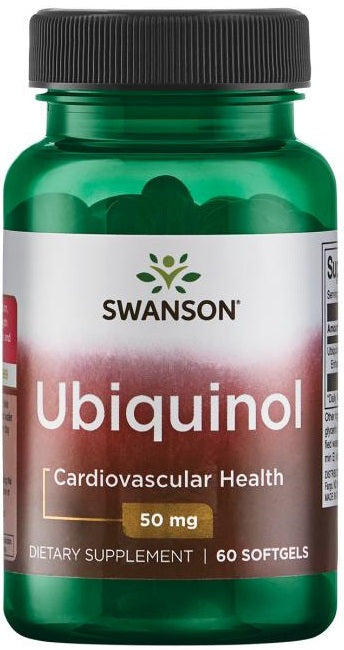 Swanson, Ubiquinol, 50mg - 60 softgels