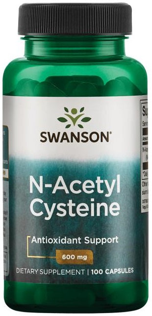 Swanson, N-Acetyl Cysteine, 600mg - 100 caps