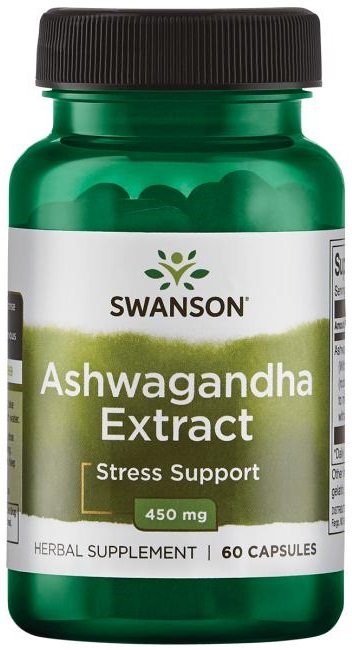 Swanson, Ashwagandha Extract, 450mg - 60 caps