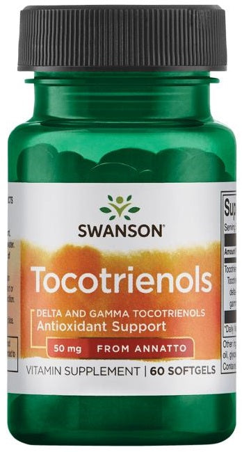 Swanson, Tocotrienols, 50mg - 60 softgels