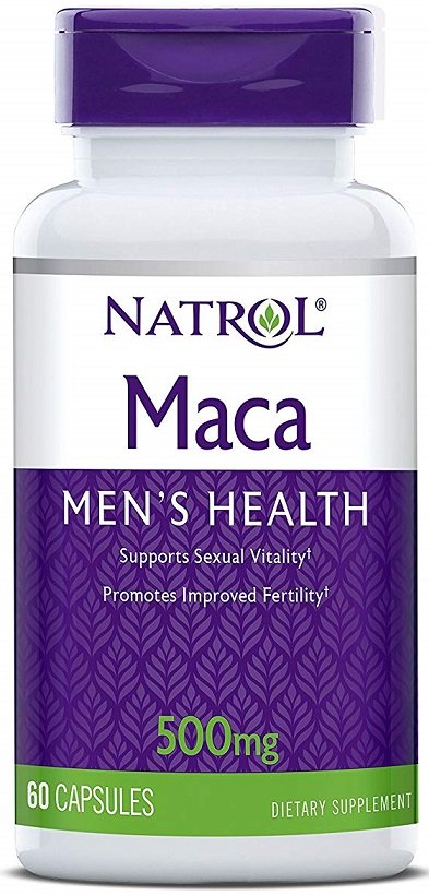 Natrol, Maca, 500mg - 60 caps