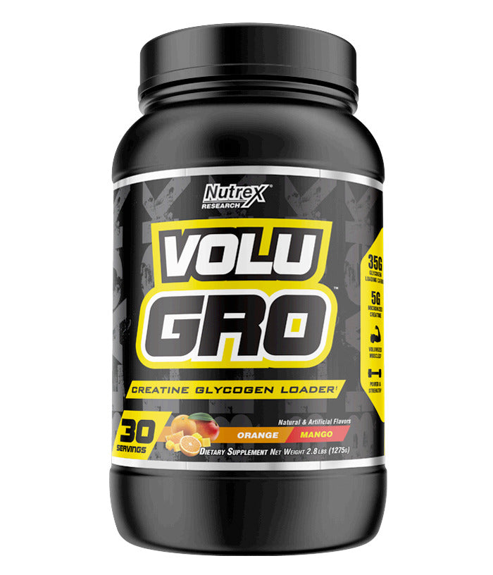 Nutrex, Volu Gro, Orange Mango - 1284g