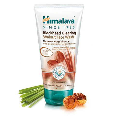 Himalaya, Blackhead Clearing Walnut Face Wash - 150 ml.