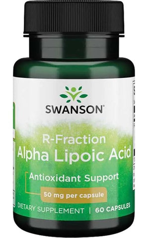 Swanson, R-Fraction Alpha Lipoic Acid, 50mg - 60 caps