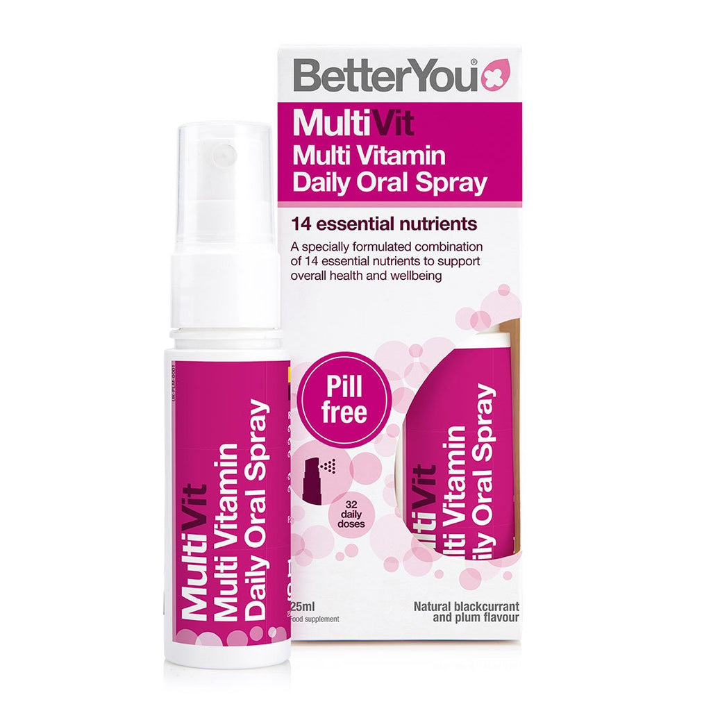 BetterYou, MultiVit, Blackcurrant and Plum - 25 ml.