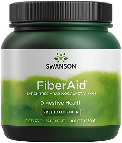 Swanson, FiberAid Larch Tree Arabinogalactan (AG) - 250g