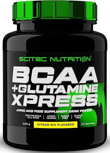 SciTec, BCAA + Glutamine XPress, Citrus Mix - 300g