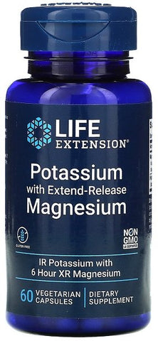 Life Extension, Potassium with Extend-Release Magnesium - 60 vcaps