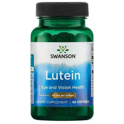 Swanson, Lutein, 40mg - 60 softgels