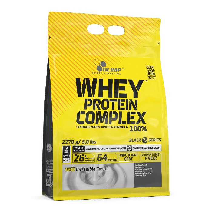 Olimp Nutrition, Whey Protein Complex 100%, Lemon Cheesecake - 2270g