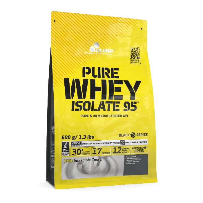 Olimp Nutrition, Pure Whey Isolate 95, Vanilla Ice Cream - 600g