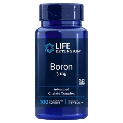 Life Extension, Boron, 3mg - 100 vcaps