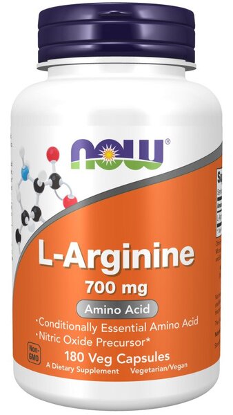 NOW Foods, L-Arginine, 700mg - 180 vcaps