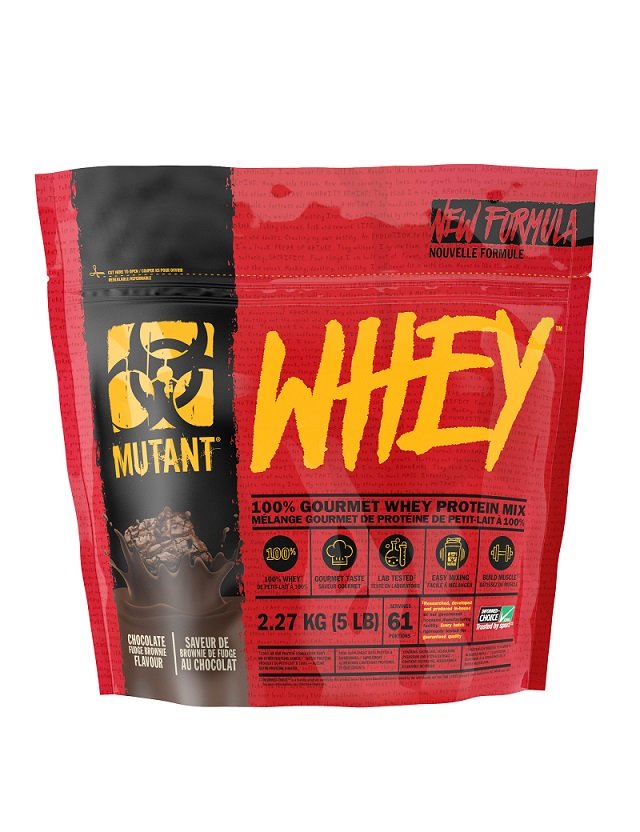 Mutant, Mutant Whey, Chocolate Fudge Brownie - 2270g