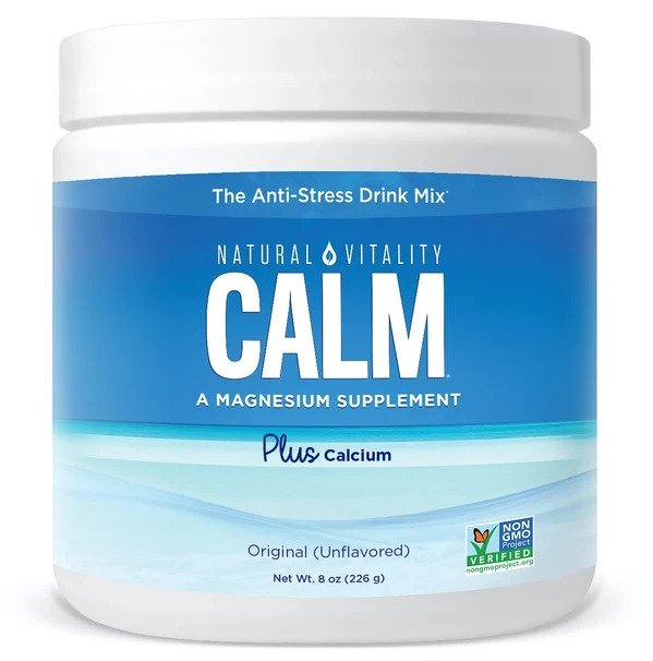 Natural Vitality, Natural Calm Plus Calcium, Unflavored - 226g