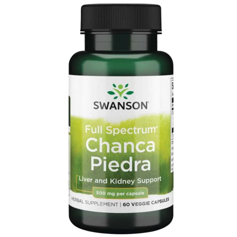 Swanson, Full Spectrum Chanca Piedra, 500mg - 60 vcaps